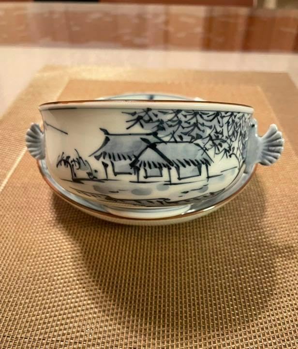 再おアウガルテン マリアテレジア 水仙スーププレート 深皿②